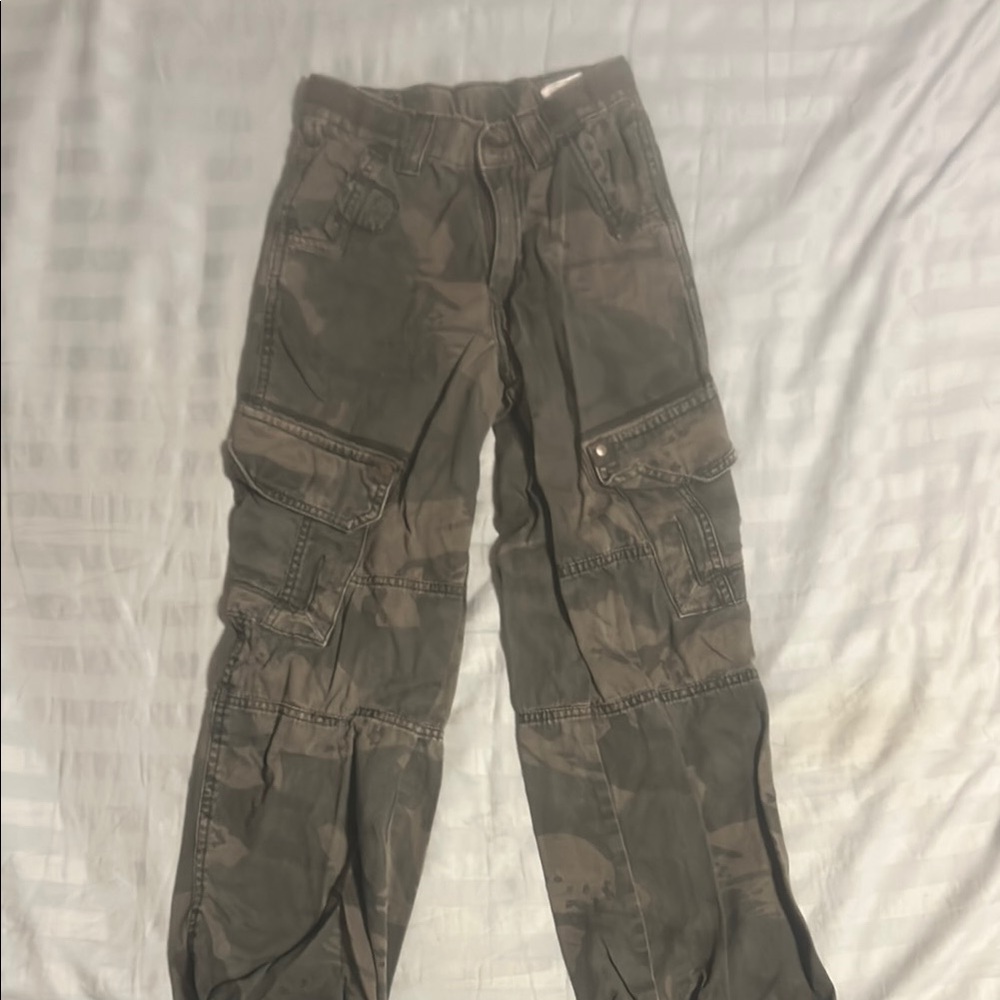 Camouflage Cargo  wrangler  jeans Pants